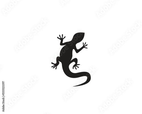 Lizard vector icon logo and symbols template