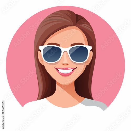 girl with sunglasses