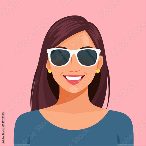 girl in glasses