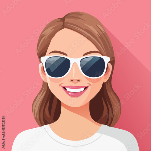girl in glasses