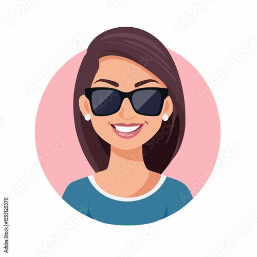 girl in glasses