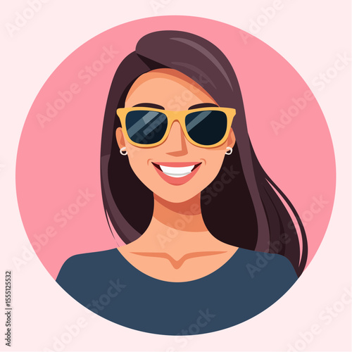 girl in pink