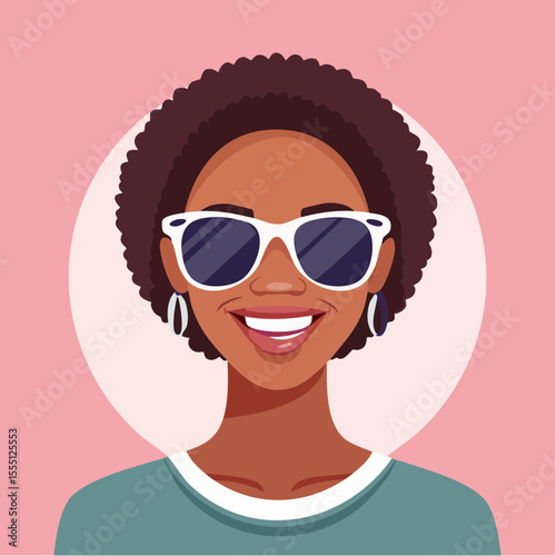 girl with glasses