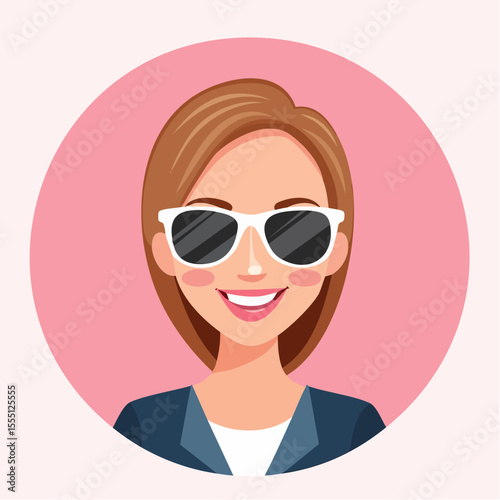 girl in glasses