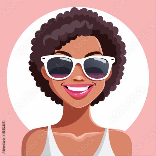 girl with sunglasses