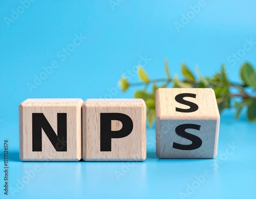 NPS: Net Promoter Score on Wooden Blocks for Customer Loyalty Measurement