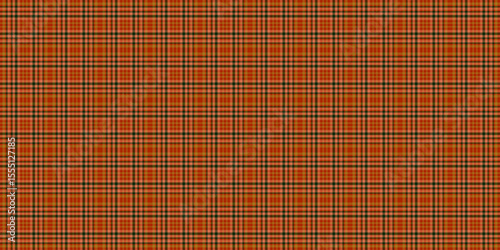 Perfection pattern plaid fabric, handkerchief vector check tartan. Styled seamless background texture textile in red and orange colors.