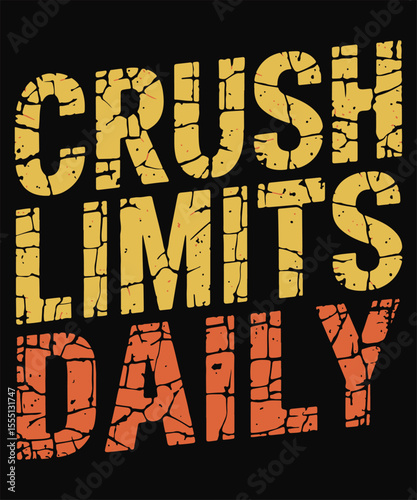 Vintage Motivational T-Shirt Design