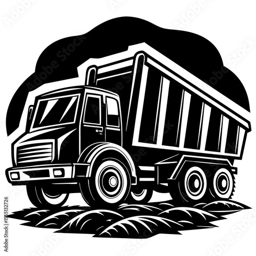 truck vector illustration