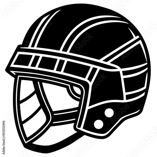 vector football helmet