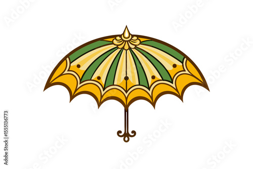 umbrella on white background