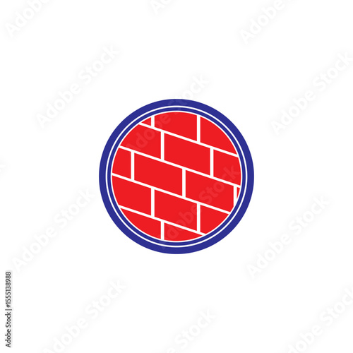 Mason logo design template. Mason logo vector. Construction logo