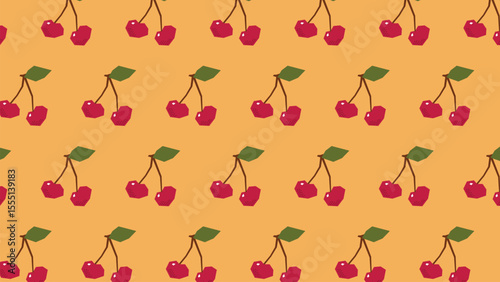 Pineapple tropical fruit vector background