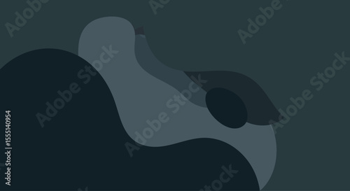 Abstract Visual Representation of Data Transformation Flowing from Structured Blocks to Networks