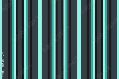 Flace pattern fabric seamless, textile textile vector stripe. Lraphical background lines vertical texture in teal and dark colors.