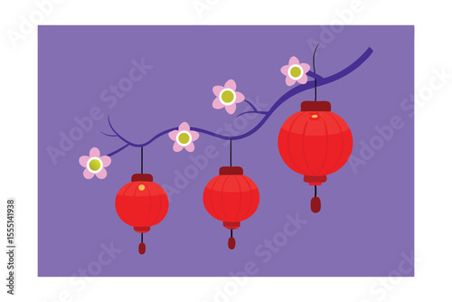 chinese new year lanterns