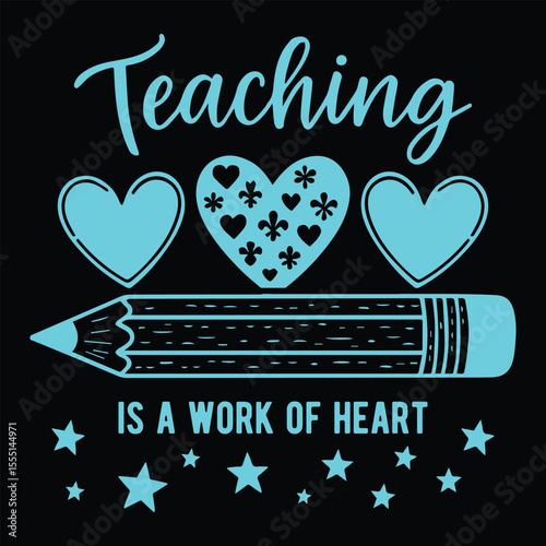 Teacher T-Shirt Design – Funny & Inspiring Typography