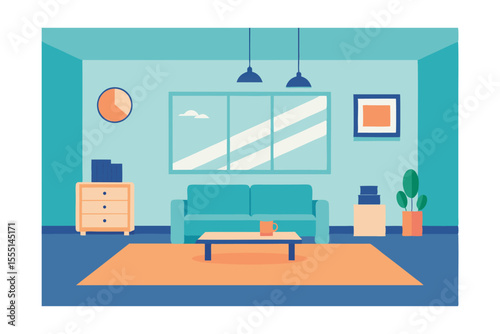Modern Living Room Interior Design Cozy and Stylish Home Space