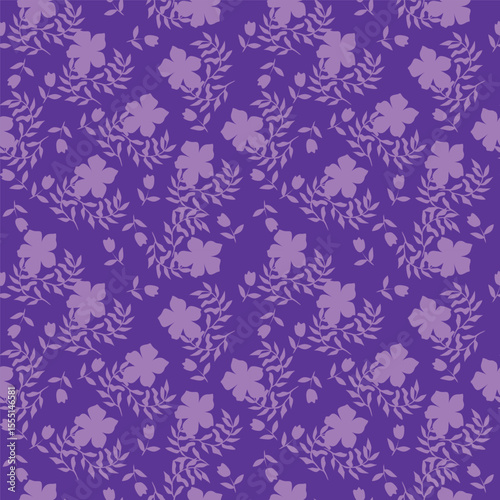 vintage floral seamless pattern. Rich with nostalgia and classic elegance, this pattern evokes the charm of a bygone era for print and textile