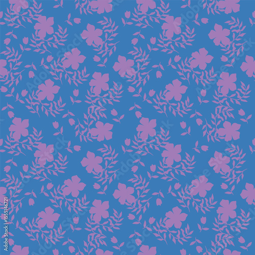 vintage floral seamless pattern. Rich with nostalgia and classic elegance, this pattern evokes the charm of a bygone era for print and textile