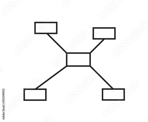hub network connection icon