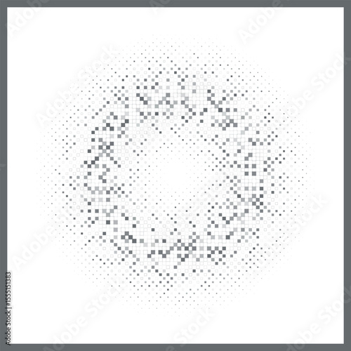creative abstract pattern halftone background design