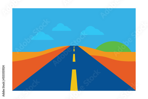 Endless Road Ahead Journey, Adventure, and the Open Path