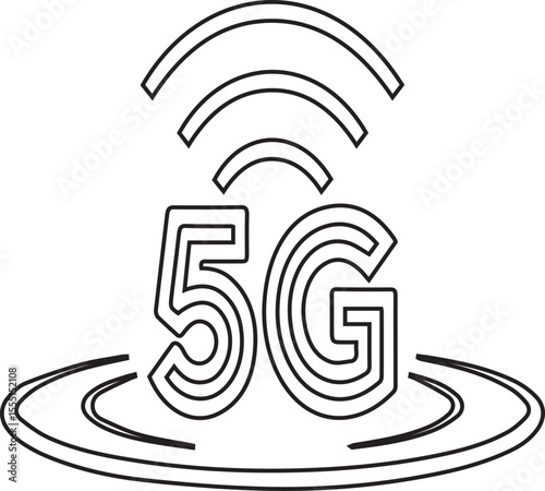 Exploring the potential of fifth generation wireless internet, showcasing rapid connectivity, advanced network infrastructure, and its revolutionary impact, silhouette