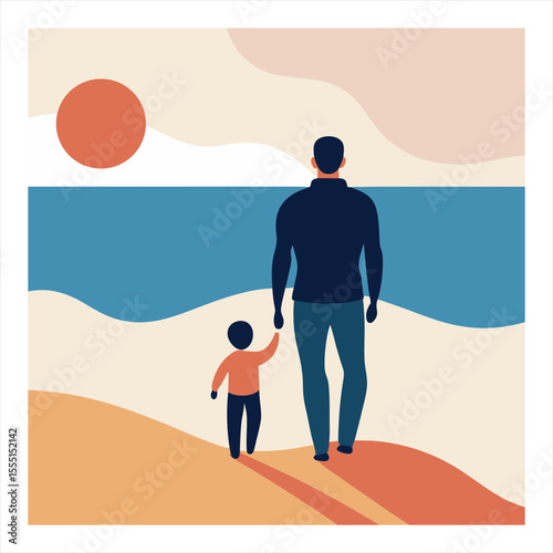 father and son