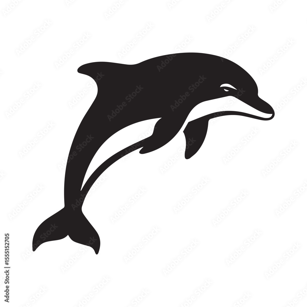 Fototapeta premium dolphin vector illustration