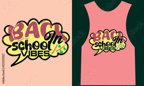 Perfect for the first day of school, this design radiates excitement, fresh starts, and classroom pride. Whether you're in the front row or at the front of the class, wear the vibe that says, "Let’s d
