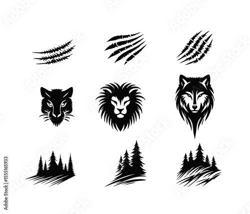 predator scratch marks