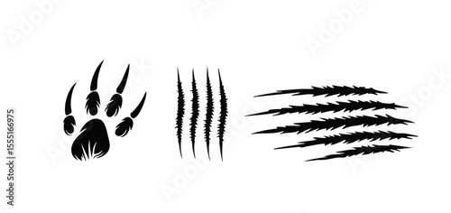 predator scratch marks