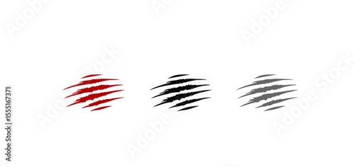 predator scratch marks
