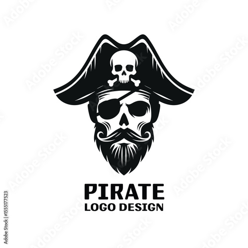 Pirate Vector Logo Design