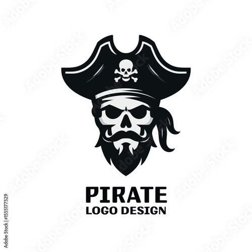 Pirate Vector Logo Design