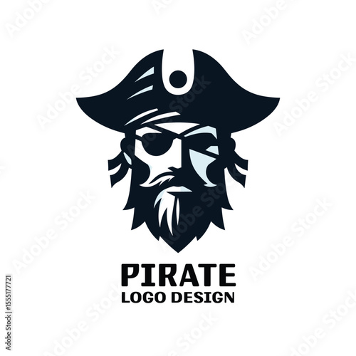 Pirate Vector Logo Design