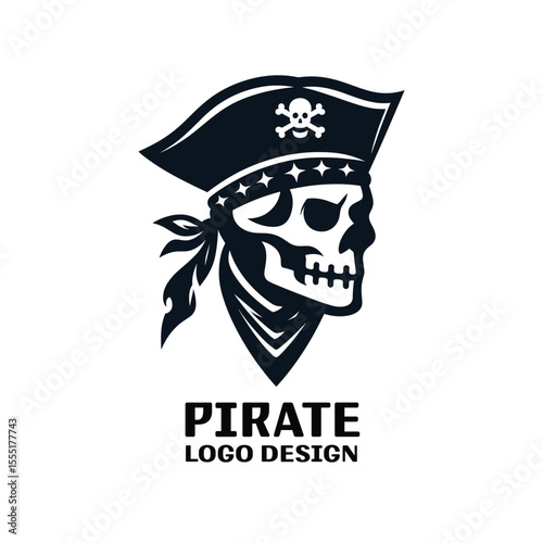 Pirate Vector Logo Design