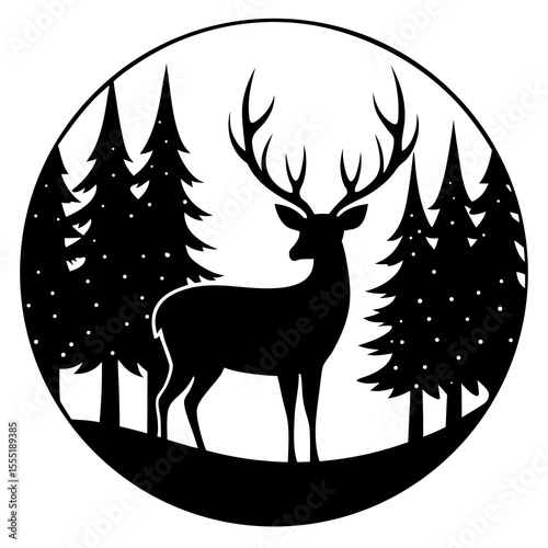 deer in the forest