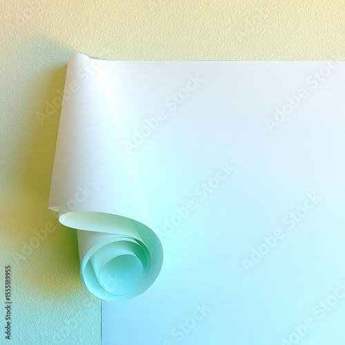 Subtle Texture on White Paper Background