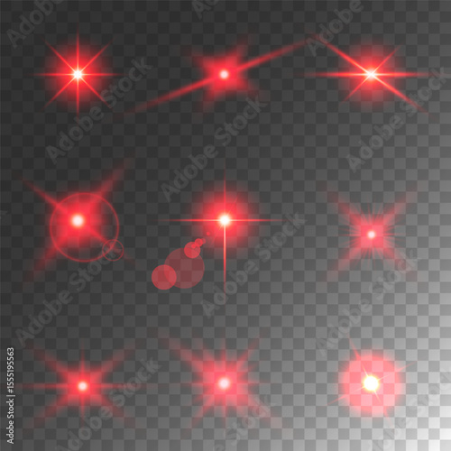 Lens Flare, light glow effect. sun or realistic shining star with backlight effect.
bokeh glitter and sparkles or sparkles on transparent background.