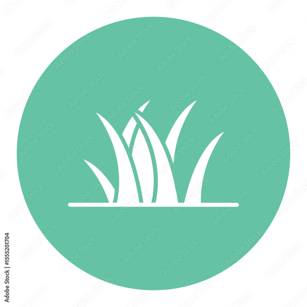 Obraz premium Grass Icon