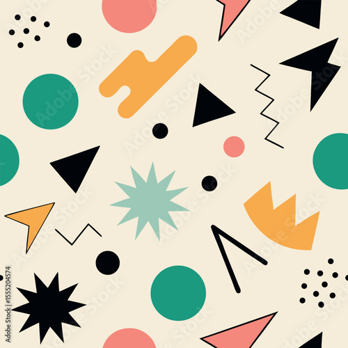 seamless pattern with christmas balls