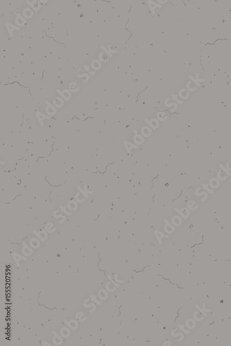 Seamless Gray Concrete Wall Texture Background with Subtle Cracks, Rough Surface, and Fine Details. Industrial Cement Grunge Material Vector Illustration