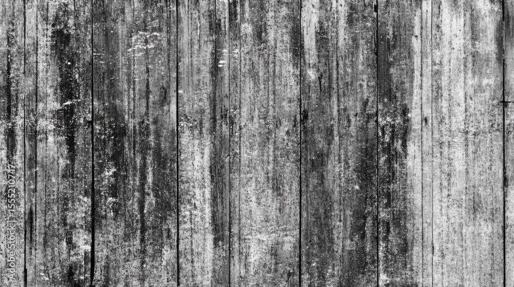 Fototapeta premium Close-up view of weathered wooden planks.