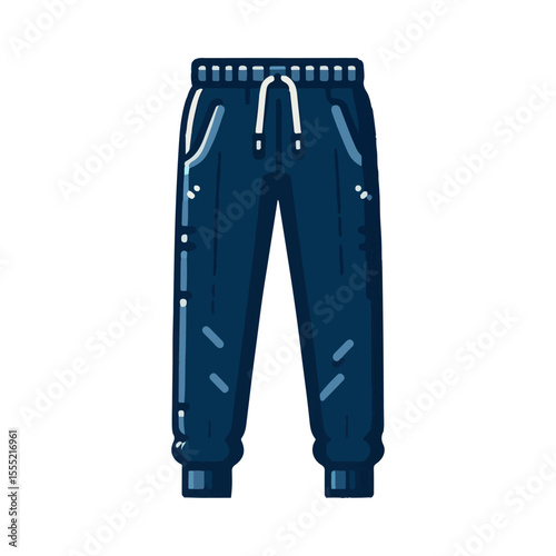 
jogger pants fashion illustration design
