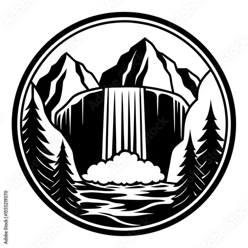 vector illustration of a farm