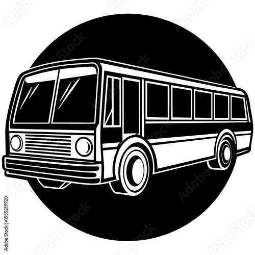 bus vector illustration