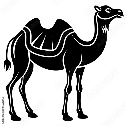camel cartoon vector
