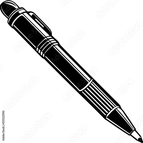 pen isolated on white background